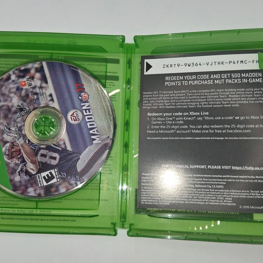 XBOX ONE GAMES DESTINY 2-MADDEN 17